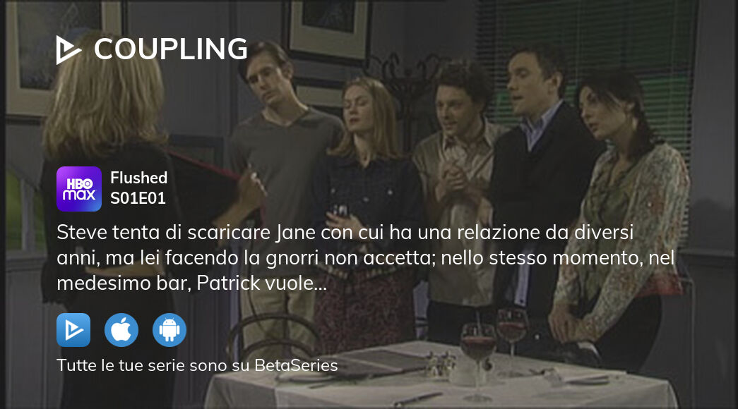 Dove guardare Coupling stagione 1 episodio 1 streaming completo?