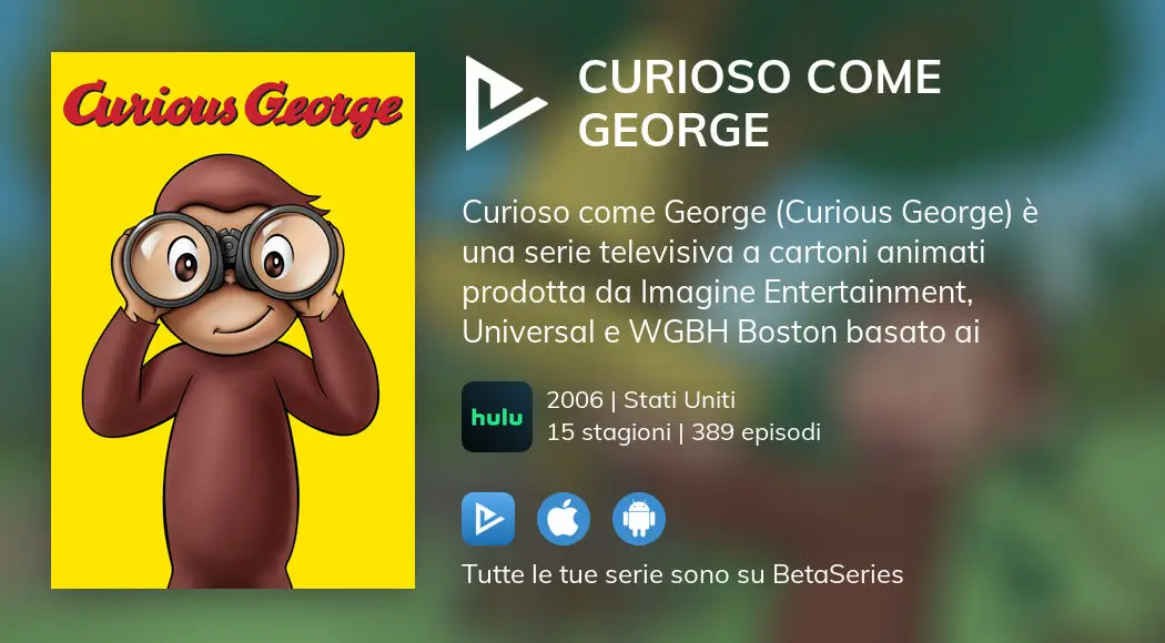Curioso come George - guarda la serie in streaming