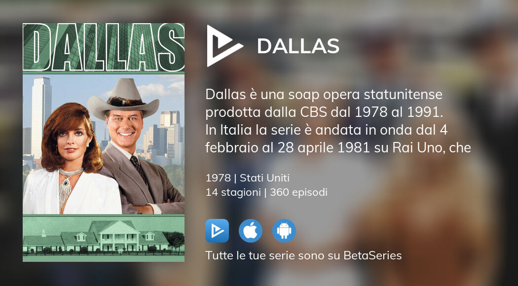 Guarda Dallas in streaming