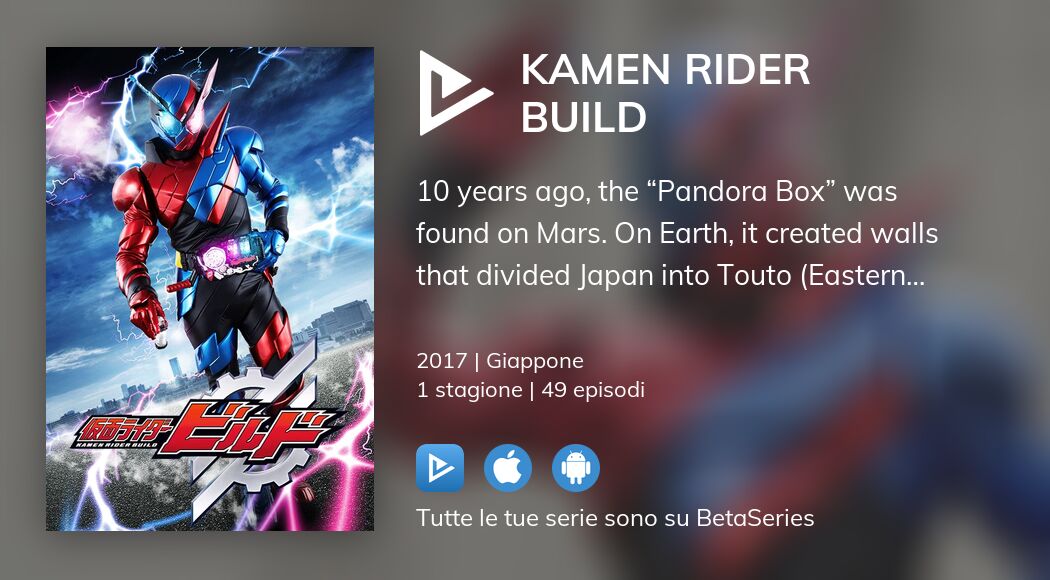 Guarda Kamen Rider Build in streaming