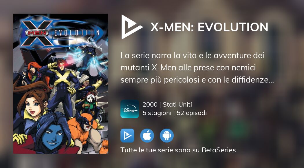 Guarda X-Men: Evolution in streaming