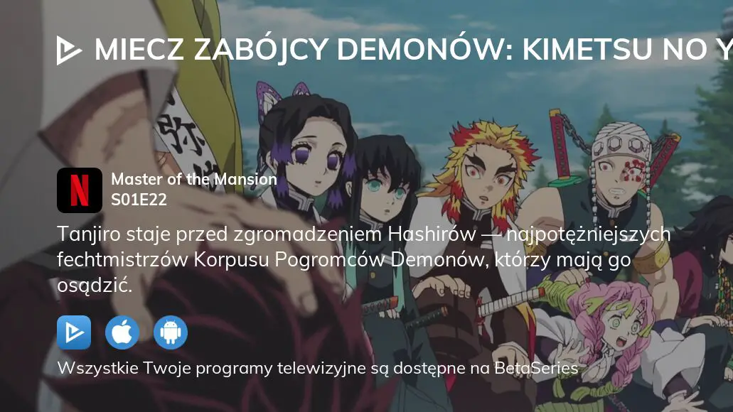 Miecz zabójcy demonów – Kimetsu no Yaiba Sezon 4 oglądaj wszystkie odcinki  online
