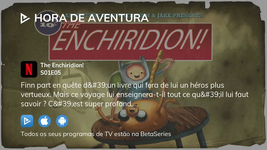Assista Hora de Aventura temporada 1 episódio 5 em streaming