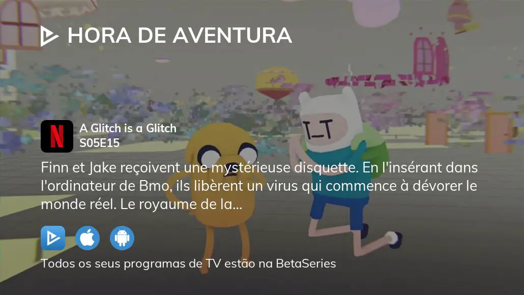 Assista Hora de Aventura temporada 5 episódio 15 em streaming