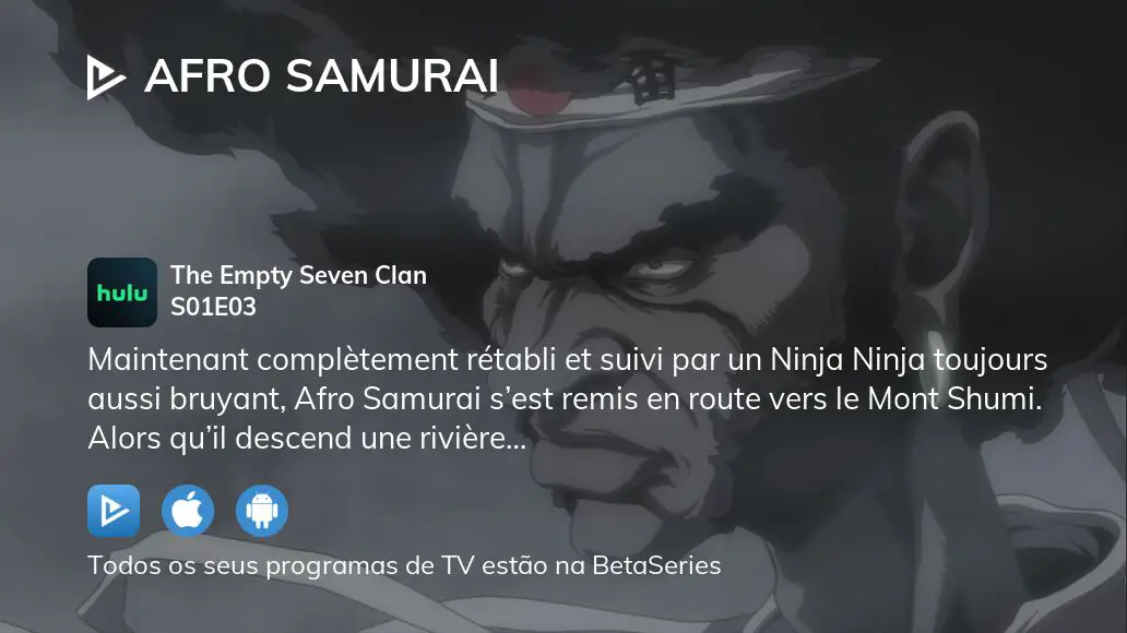 Afro Samurai The Empty Seven Clan - Assista na Crunchyroll