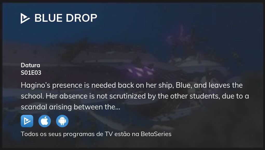 Assista a Blue Drop temporada 1 episódio 3 streaming
