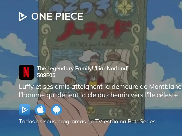 Assista One Piece temporada 9 episódio 5 em streaming