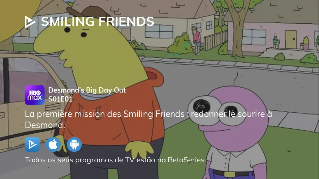 Assista Smiling Friends temporada 1 episódio 2 em streaming