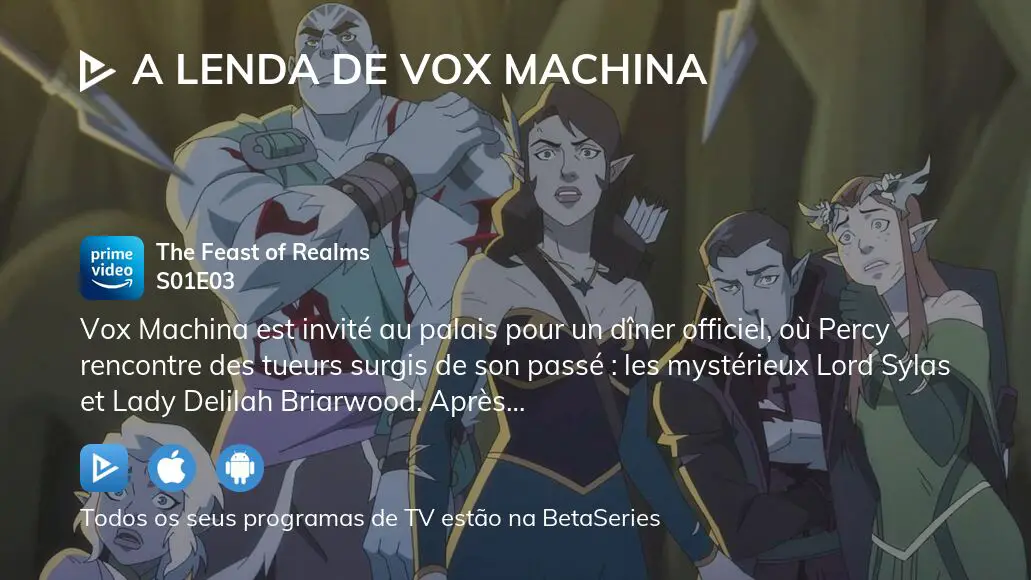 Assista A Lenda de Vox Machina temporada 1 episódio 3 em streaming