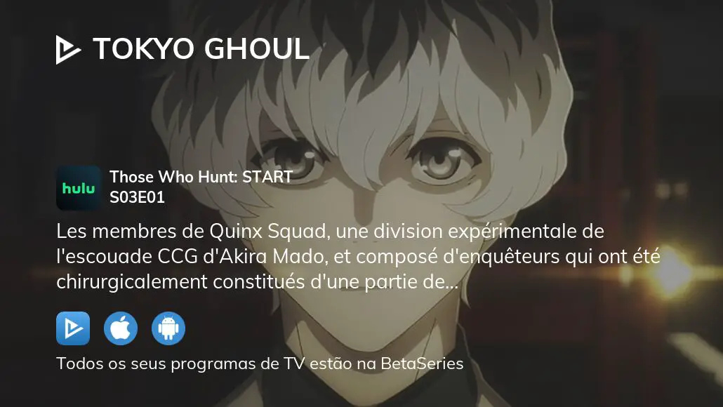 Tokyo Ghoul Temporada 1 - assista todos episódios online streaming