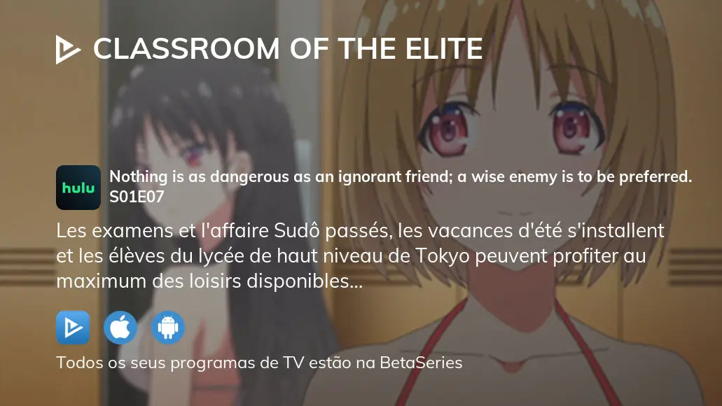 Classroom of the Elite Temporada 1 - episódios online streaming