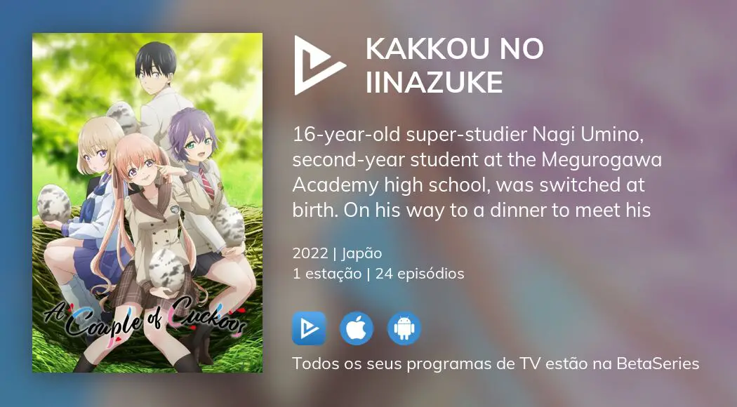 Onde assistir à série de TV Kakkou no Iinazuke em streaming on