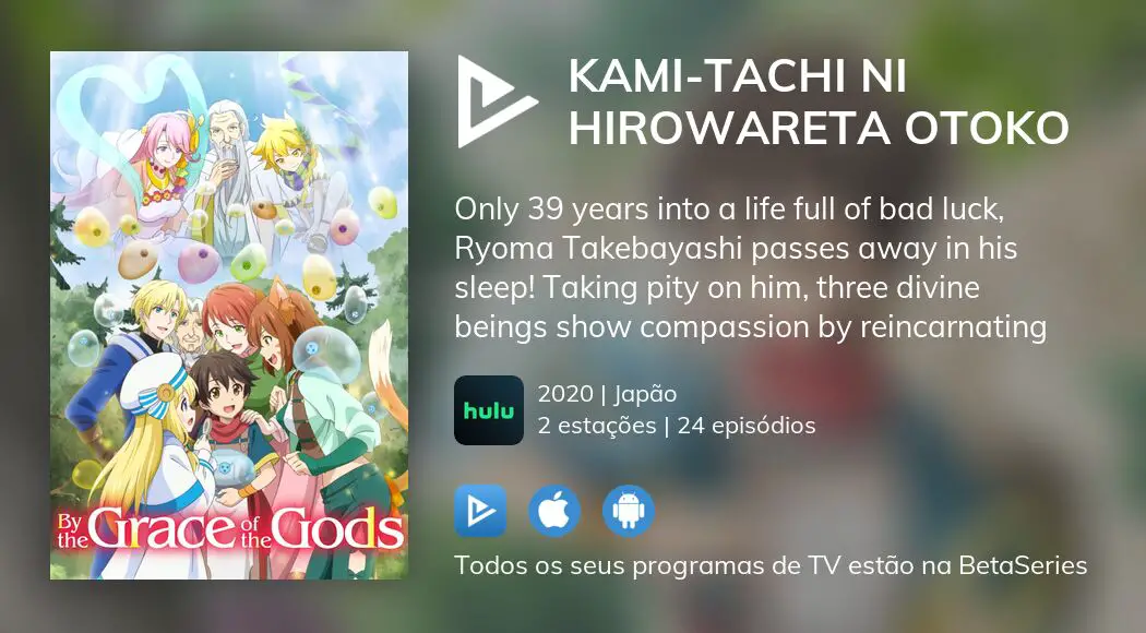 Onde assistir à série de TV Kami-Tachi Ni Hirowareta Otoko em streaming  on-line?