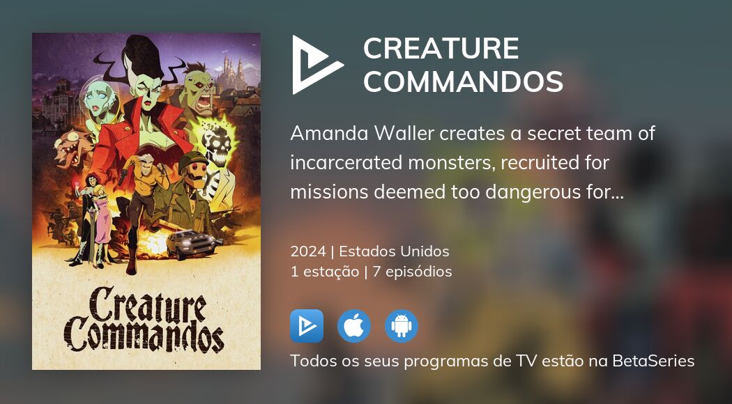 Assista ao streaming de Creature Commandos
