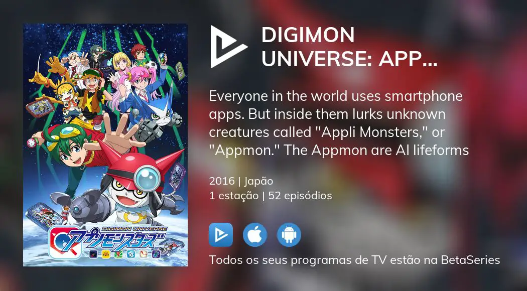 Assistir Digimon Universe: Appli Monsters Todos os Episódios Online