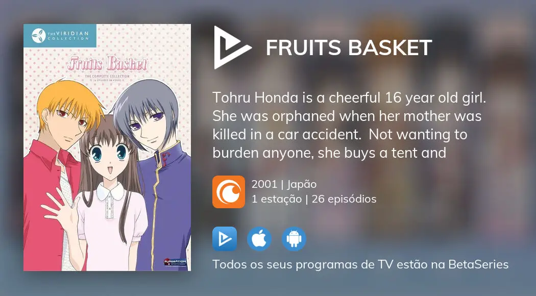 Onde assistir à série de TV Fruits Basket em streaming on-line