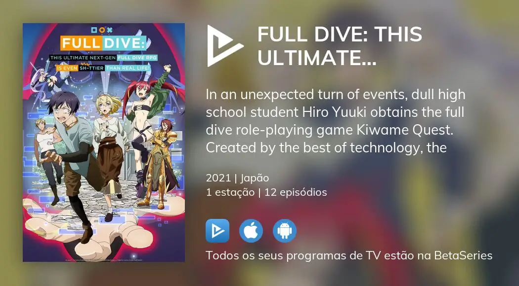 Onde assistir à série de TV Full Dive: This Ultimate Next-Gen Full