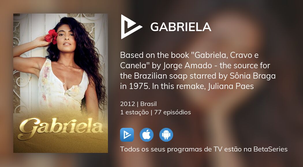 Assista ao streaming de Gabriela