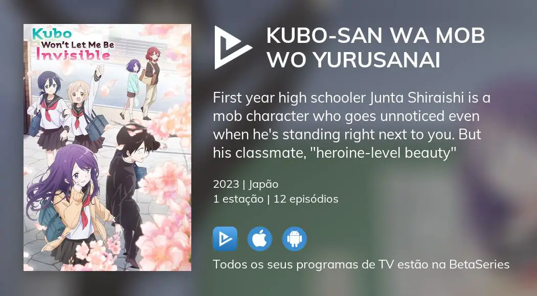 Onde assistir à série de TV Kubo-san wa Mob wo Yurusanai em