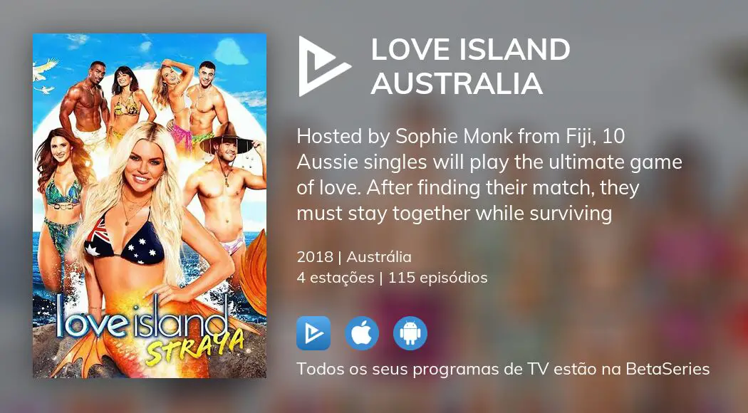 Onde assistir à série de TV Love Island Australia em streaming on-line?