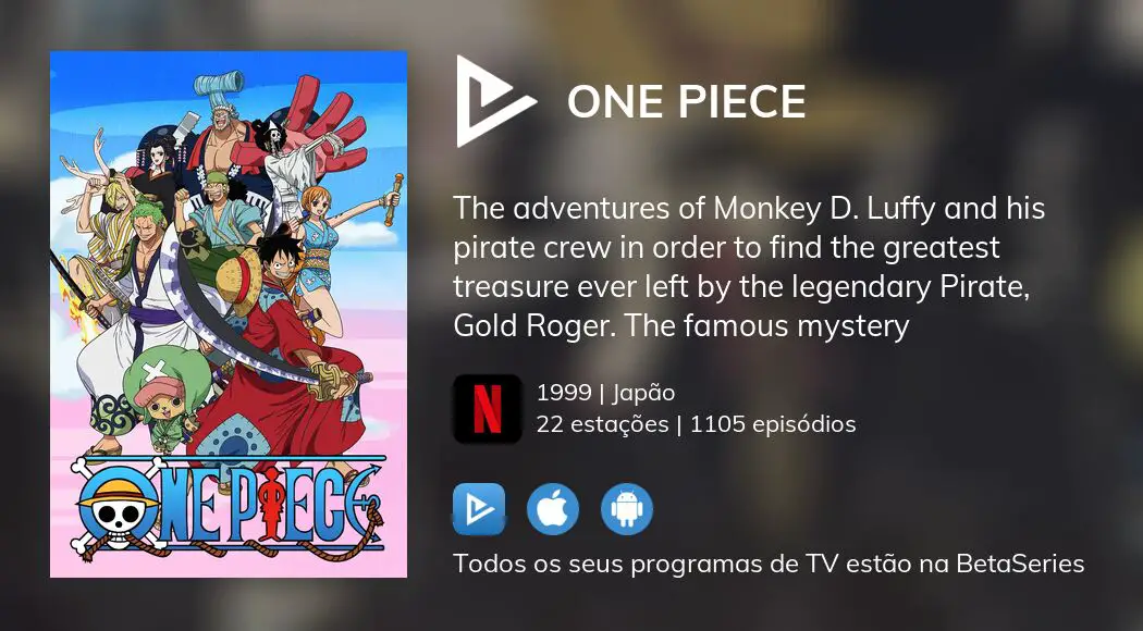 Onde assistir One Piece temporada 15 em streaming