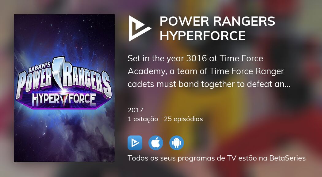 Assista ao streaming de Power Rangers HyperForce