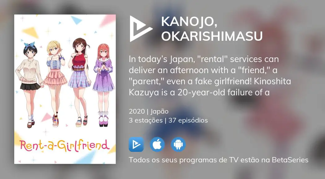 Assistir Kanojo Okarishimasu 3 Todos os episódios online.