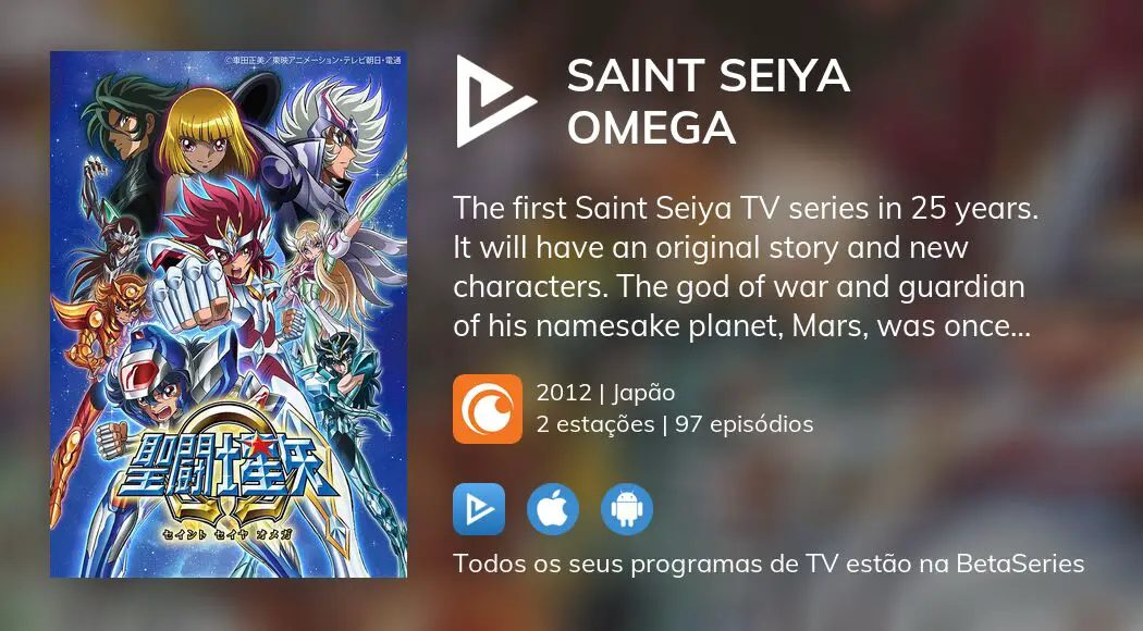 Onde assistir à série de TV Saint Seiya Omega em streaming on-line