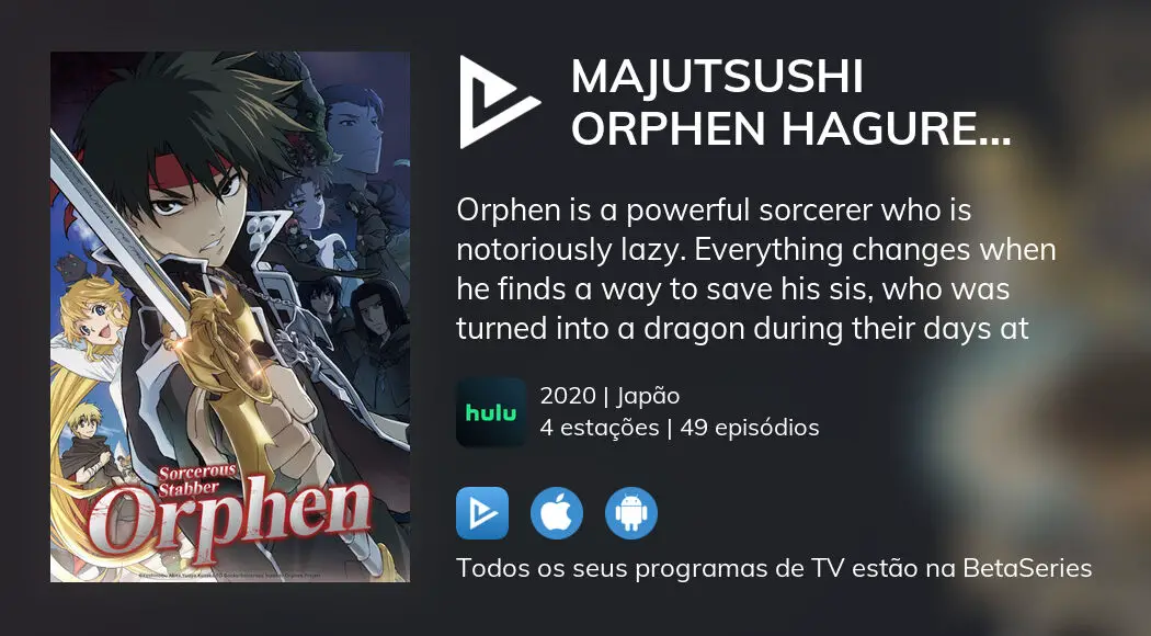 Assistir Majutsushi Orphen Hagure Tabi Temporada Online