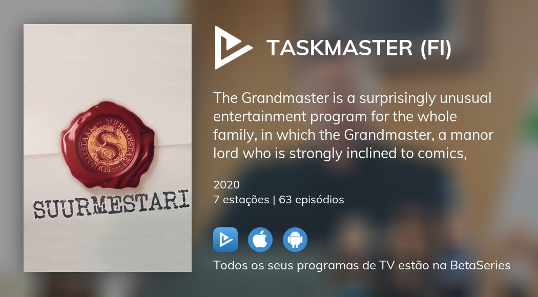 Assista ao streaming de Taskmaster (FI)