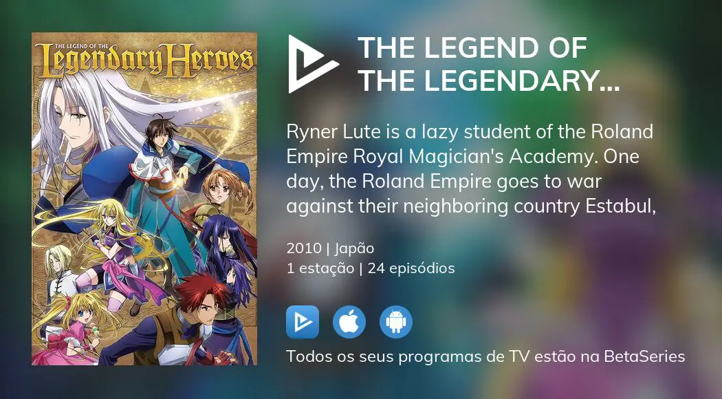 Onde assistir à série de TV The Legend of the Legendary Heroes em