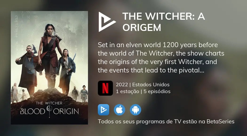 Onde assistir à série de TV The Witcher: A Origem em streaming on
