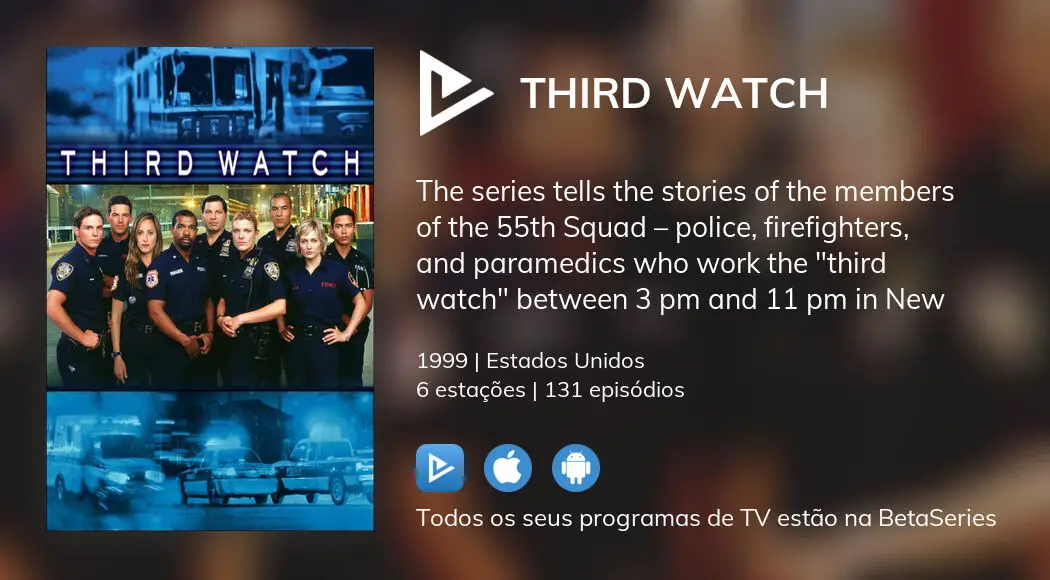 Onde assistir à série de TV Third Watch em streaming on-line