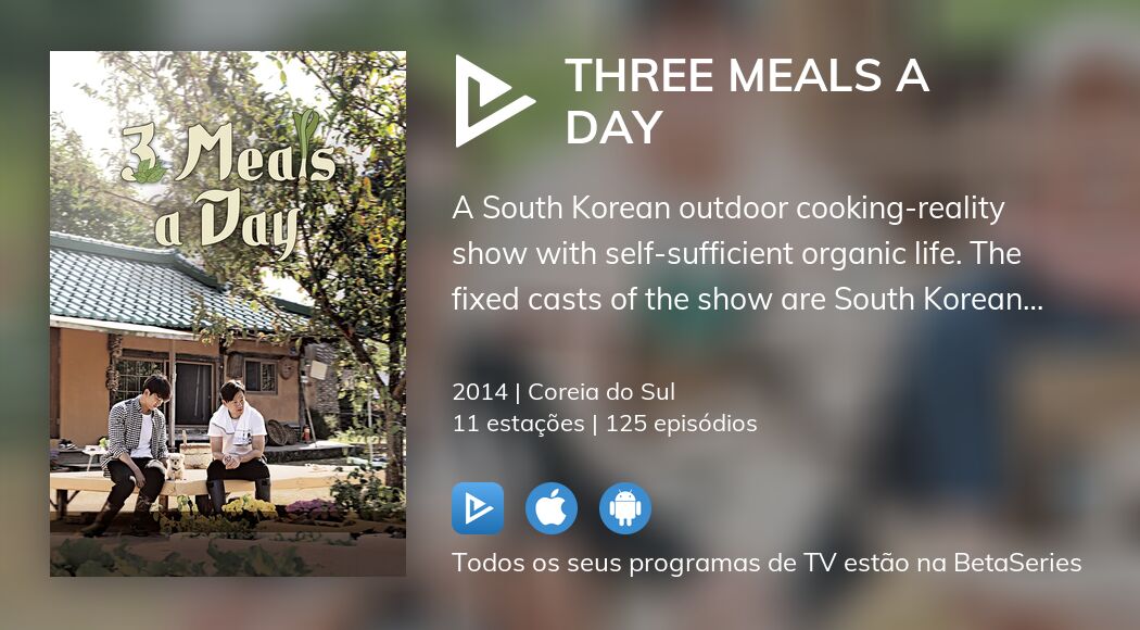 Assista ao streaming de Three Meals a Day