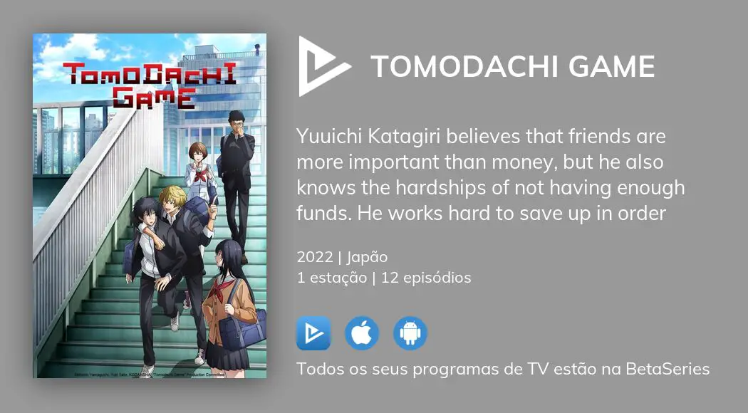 Onde assistir à série de TV Tomodachi Game em streaming on-line