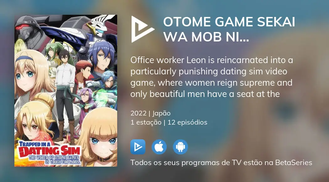 Assistir Otome Game Sekai wa Mob ni Kibishii Sekai desu Todos os Episódios  Online - Animes BR