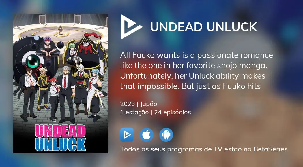 Assistir Undead Unluck Todos os Episódios Online - Animes BR