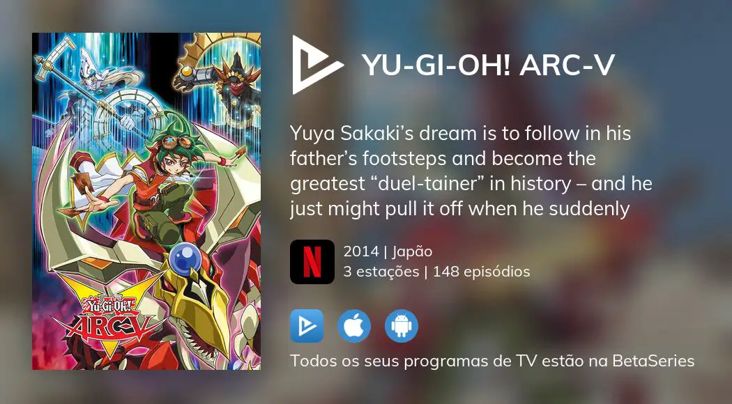 Onde assistir à série de TV Yu-Gi-Oh! Arc-V em streaming on-line?
