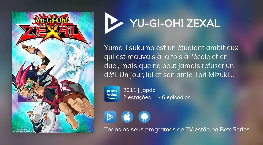 Onde assistir à série de TV Yu-Gi-Oh! Zexal em streaming on-line?