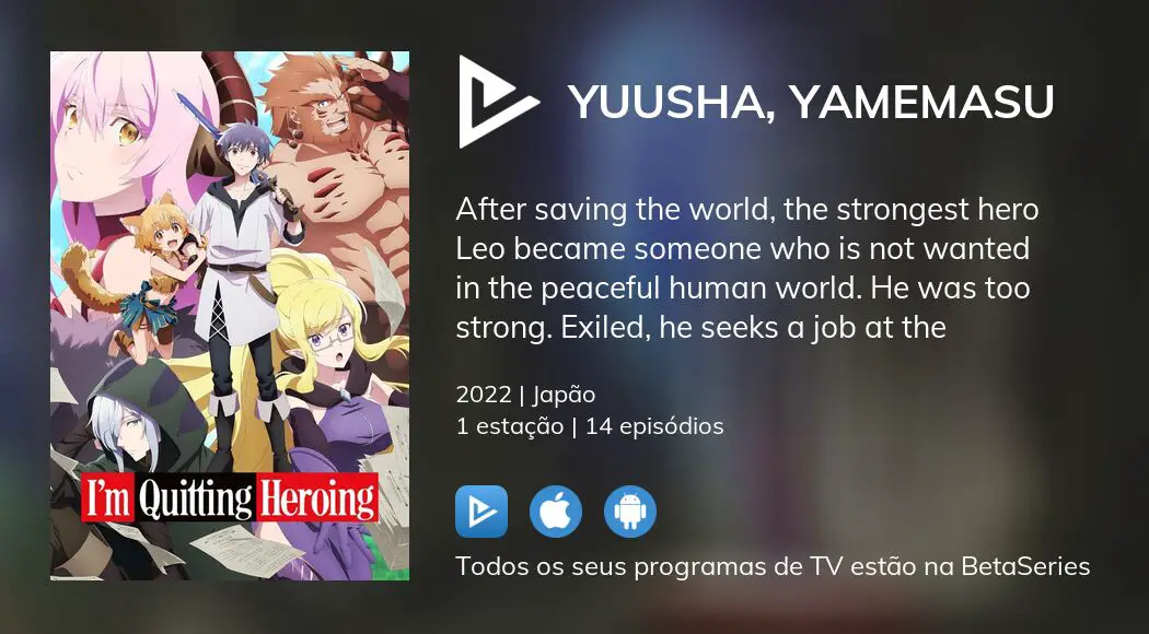 Assistir Yuusha Yamemasu Todos os episódios online.