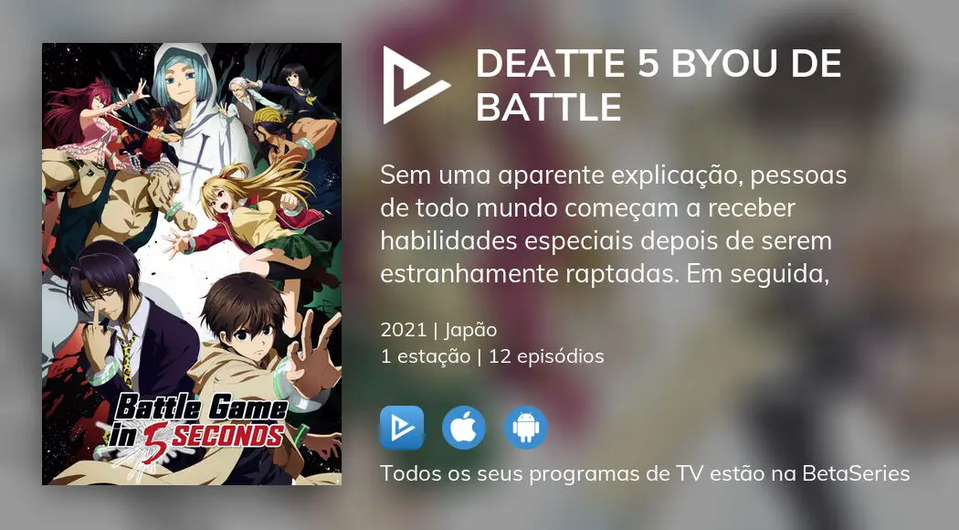 Deatte 5-byou de Battle – Manga recebe Anime