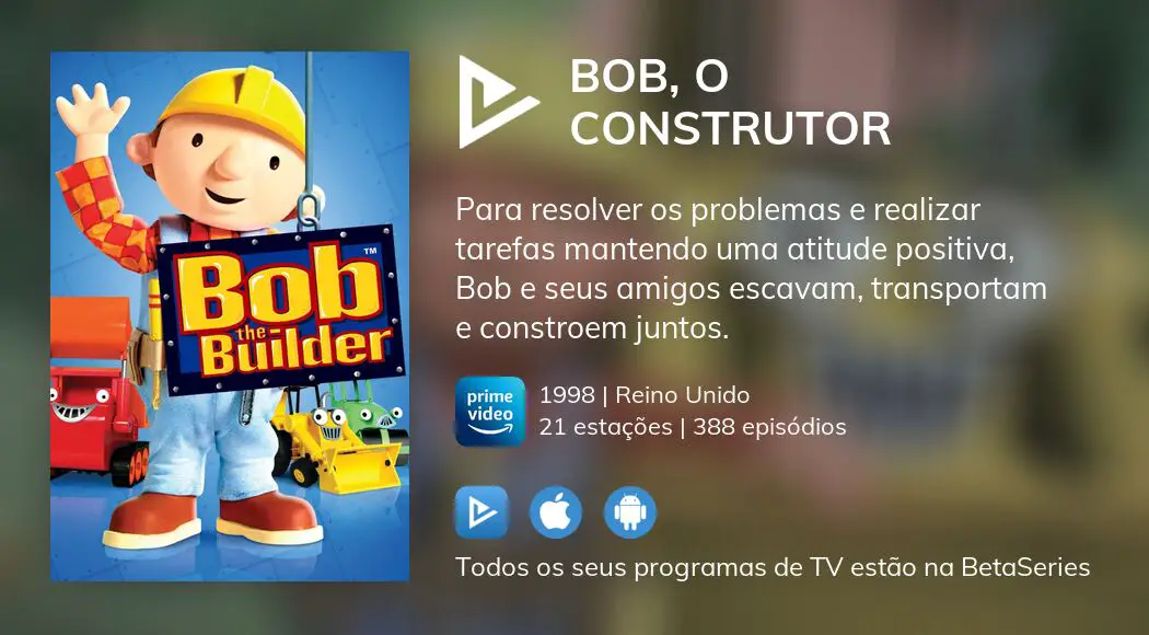 Prime Video: BOB O CONSTRUTOR Season 1