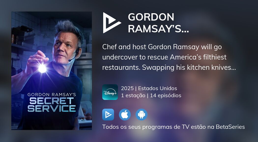 Ver Gordon Ramsay’s Secret Service streaming