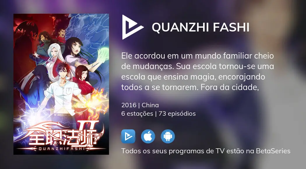 Assistir Quanzhi Fashi 6 Todos os episódios online.