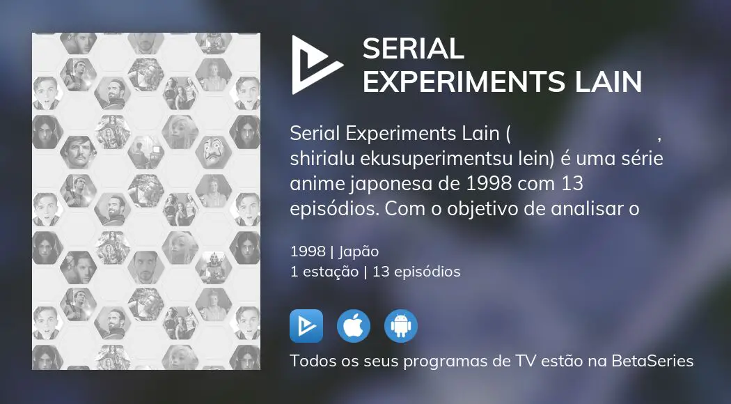 Assistir Serial Experiments Lain - Todos os Episódios