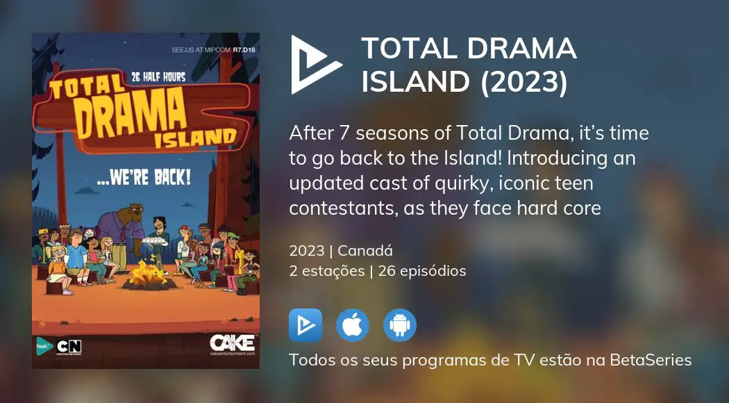 Reparto Total Drama Island temporada 2 