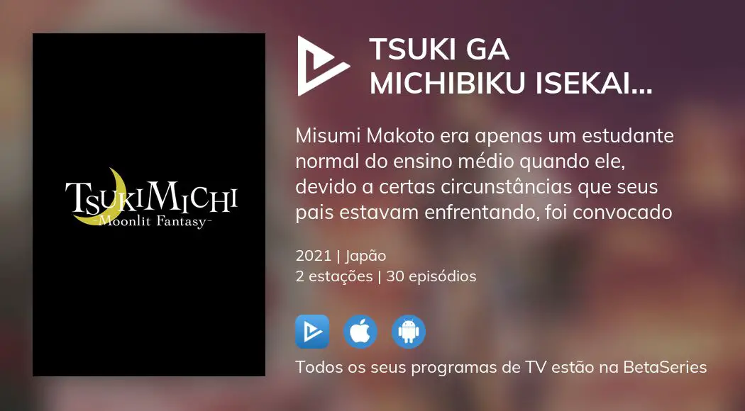 Ver episódios de Tsuki ga Michibiku Isekai Douchuu em streaming