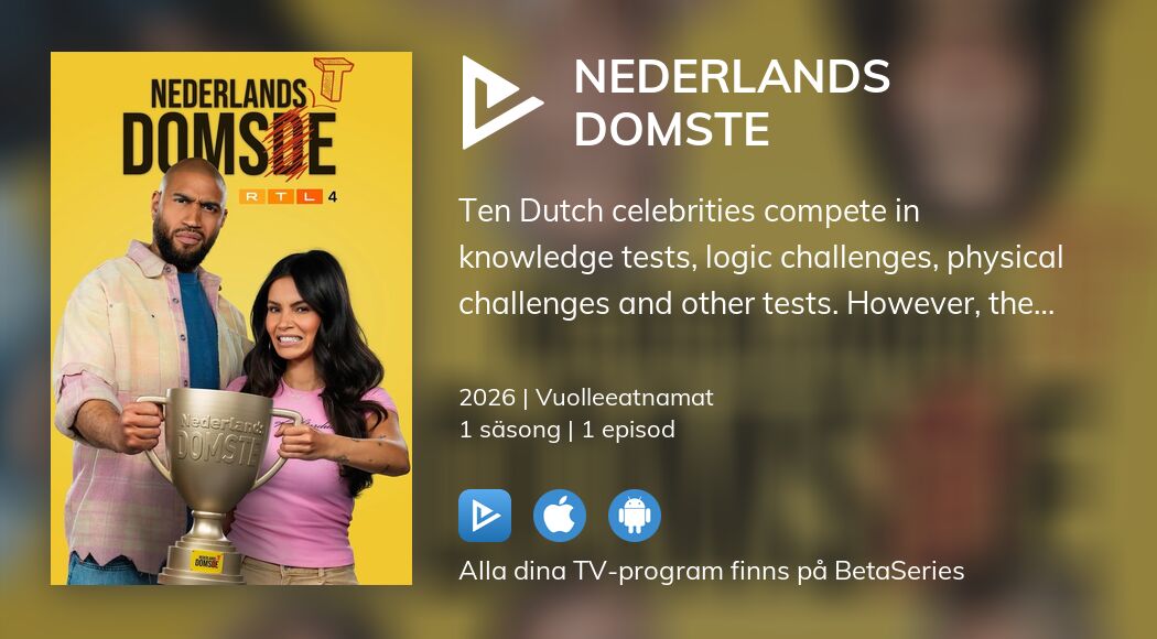 Titta på Nederlands Domste streaming