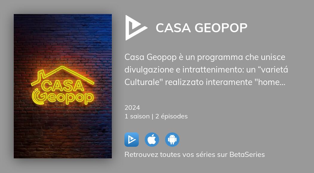 Regarder Casa Geopop streaming