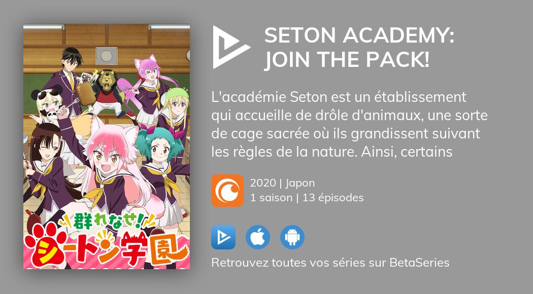 Où regarder les épisodes de Murenase! Seton Gakuen en streaming complet